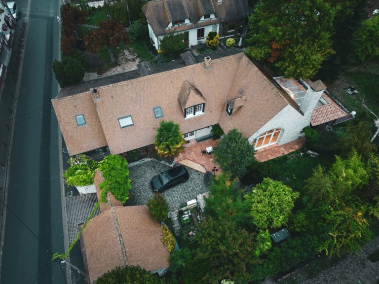 Comment nettoyer sa toiture avec un drone ?